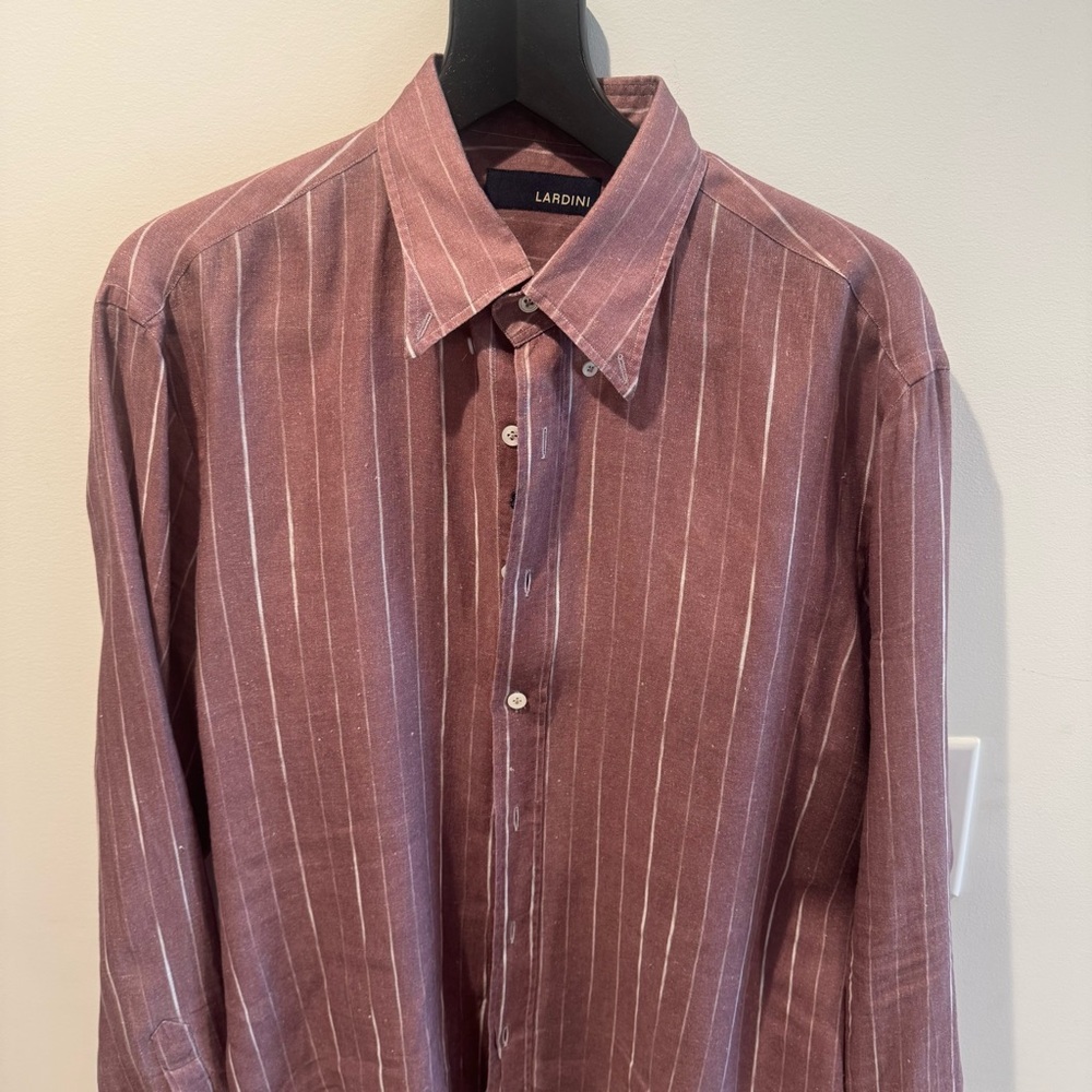 Lardini linen shirt